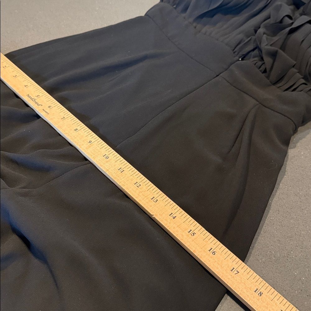 Fashion Nova Elegant Black Jumpsuit.  Open back - Picture 9 of 13